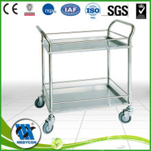 BDT203A Good quality 304 stainless steel medical cart with castor